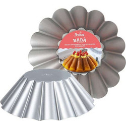 Decora Φόρμα Ζαχαροπλαστικής από Ανοξείδωτο Ατσάλι για Χαλβά Στρογγυλή 24cm 0075029