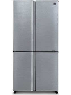 Sharp SJ-MP780DBS Ψυγείο Ντουλάπα 572lt No Frost Υ183xΠ89.2xΒ77.1cm Inox