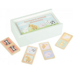 Orange Tree Domino Farmyard Επιτραπέζιο Παιχνίδι για Παιδιά 3+ Ετών
