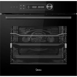 Midea MBO7NP30E4-BK Φούρνος Ηλεκτρικός Άνω Πάγκου 72lt με Πυρόλυση 59.5cm