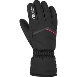 Reusch Marisa Γυναικεία Γάντια Σκι & Snowboard Μαύρα Κόκκινα