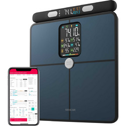 Sencor SBS 9102BK Smart Ζυγαριά με Λιπομέτρηση & Bluetooth