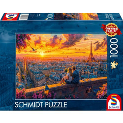 Puzzle Schmidt Parisian Rooftop Whispers 1000 Κομμάτια