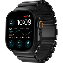 Nomad Stratos Titanium FKM Λουράκι Μεταλλικό Black (Apple Watch 42 / 44 / 45 / 46 / 49mm)