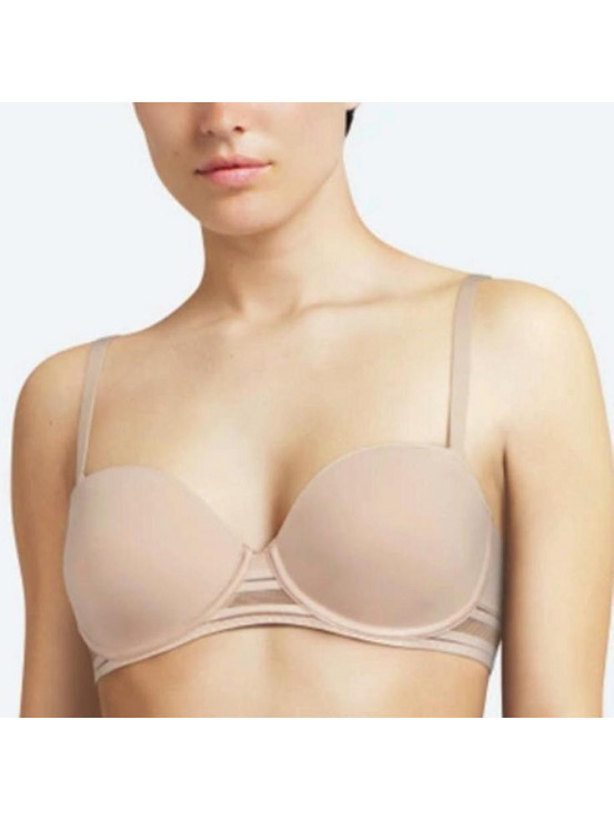 Passionata Σουτιέν Strapless με Ελαφριά Ενίσχυση με Μπανέλα Μπεζ P47D60