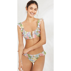 Ysabel Mora Bikini Set Μπουστάκι Floral Πράσινο Mint Ροζ 81965-81971