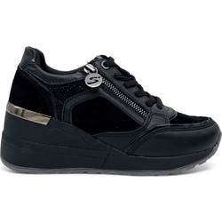 Stonefly Γυναικεία Sneakers Flatforms Μαύρα 223233-000