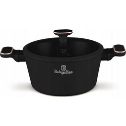 Berlinger Haus Black Rose Collection Κατσαρόλα Αλουμινίου Μαρμάρου 24cm