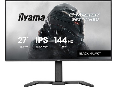 iiyama G-Master GB2741HSU-B1 IPS Gaming Monitor 27" 1920x1080 FHD 144Hz 1ms