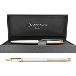 Caran d'Ache Leman Slim White Στυλό Διαρκείας 233.337212