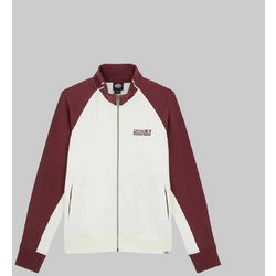 Dickies Ανδρική Ζακέτα Φούτερ με Φερμουάρ Λευκή Μπορντό DK0A87NTL16
