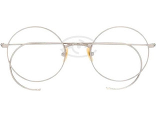 Moscot Frames Ανδρικός Σκελετός Γυαλιών Οράσεως Μεταλλικός Ασημί