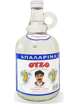 Απαλαρίνα Εν Χίω Κανατάκι Ούζο 39% 1lt