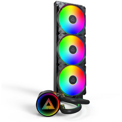Montech LightFlow 360 Black Υδρόψυξη CPU 120mm ARGB για Socket 1700 / 1851 / AM4 / AM5