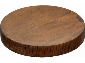 Mango Πιάτα Ρηχά Ξύλινα 15cm 2τμχ WD-5321-L