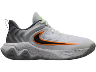 Nike Giannis Immortality 4 Παιδικά Αθλητικά Παπούτσια για Μπάσκετ Ανθρακί Πορτοκαλί IH7664-101