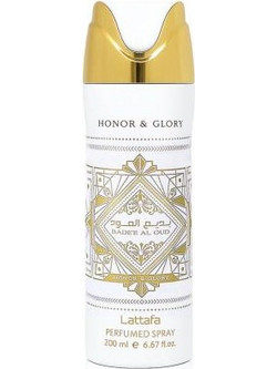 Lattafa Bade'e Al Oud Honor & Glory Αποσμητικό Spray Χωρίς Αλουμίνιο 200ml