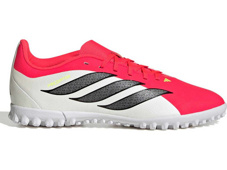 Adidas Performance Predator TF JS0364 Παιδικά Ποδοσφαιρικά Παπούτσια με Σχάρα Κόκκινα Μπεζ