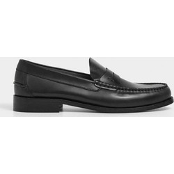 Hackett Chesfield Ανδρικά Μοκασίνια Loafers Δερμάτινα Μαύρα HMS200052