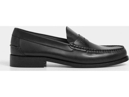 Hackett Chesfield Ανδρικά Μοκασίνια Loafers Δερμάτινα Μαύρα HMS200052