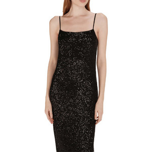 Grace & mila Midi Φόρεμα για Γάμο / Βάπτιση & Παγιέτες Μαύρο TORIFW25210013-NOIR Grace & mila Midi Φόρεμα για Γάμο / Βάπτιση & Παγιέτες Μαύρο TORIFW25210013-NOIR