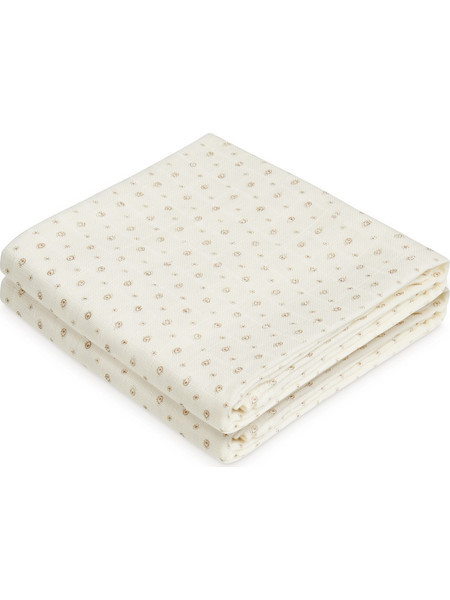 Cam Cam Copenhagen Rowan Πάνες Αγκαλιάς από Μουσελίνα Μπεζ 70x70cm 2τμχ