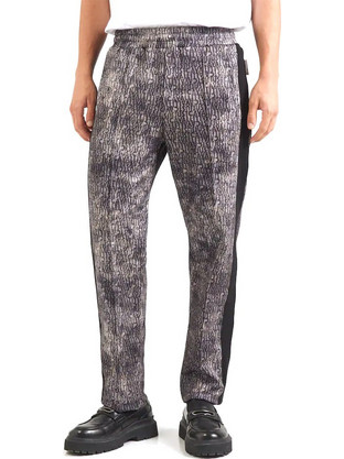Just Cavalli Ανδρικό Παντελόνι Φόρμας Μαύρο OAAE11-PM361-CF120-U67