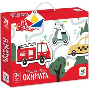 Παιδικό Puzzle Δεσύλλας Baby Puzzles Οχήματα 27 Κομμάτια