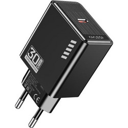 Kakusiga KSC-1241 Φορτιστής χωρίς Καλώδιο με Θύρα USB-C 30W Power Delivery Black