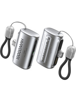 Wekome WP-109 Power Bank 10000mAh 22.5W με 2 Θύρες USB-C Silver