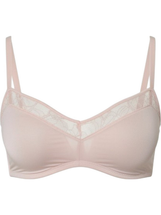 Hanro Bralette χωρίς Μπανέλα Σομόν 072138-1303