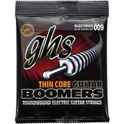 GHS Thin Core Boomers Σετ 6 Χορδές Ηλεκτρικής Κιθάρας Nickel Plated Steel 9-46" Custom Light Tension
