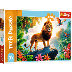 Παιδικό Puzzle Trefl King Of The Jungle 200 Κομμάτια