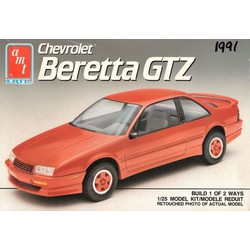 AMT Chevrolet Beretta GTZ Συναρμολογούμενο Πλαστικό Μοντέλο Αυτοκίνητου 1:25