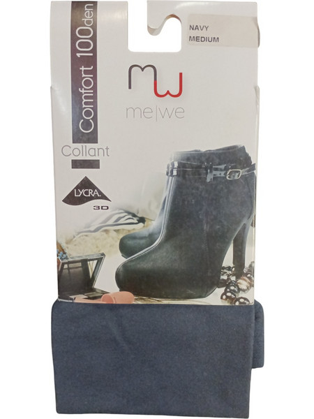 MeWe Καλσόν 100 Den Navy Μπλε MWC1403100