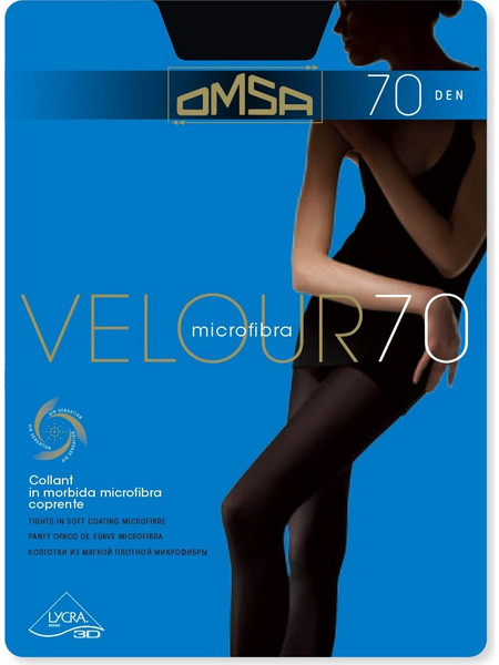 Omsa Καλσόν 70 Den Μαύρο 249