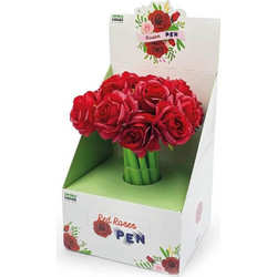 Lebez Flexi Red Roses Στυλό Υγρής Μελάνης 0.5mm Μπλε 81504