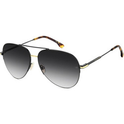 Victoria Beckham VB1000 2M290 Ανδρικά Γυαλιά Ηλίου Aviator Μεταλλικά Ασημί με Μαύρο Degradee Φακό