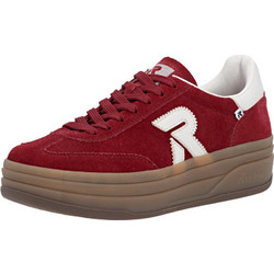 Rieker Γυναικεία Sneakers Flatforms Μπορντό W3700-35
