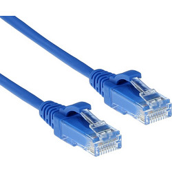 ACT U/UTP Cat.6 Καλώδιο Δικτύου Ethernet 3m Blue DC9603