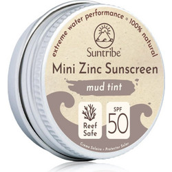 Suntribe Zinc Mud Tint Αντηλιακή Κρέμα Προσώπου & Σώματος με Χρώμα SPF50 15gr
