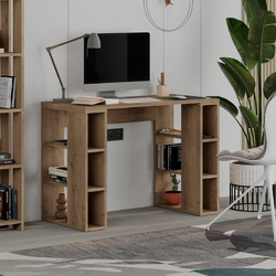 Megapap Colmar Γραφείο Υπολογιστή Ξύλινο 106x50x75cm GP037-0289,2