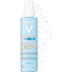 Vichy UV Aqua Αντηλιακό Spray Προσώπου & Σώματος SPF50+ 200ml