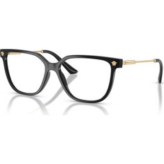 Versace VE3388U GB1 Γυναικείος Σκελετός Γυαλιών Οράσεως Κοκάλινος Μεταλλικός Χρυσός Μαύρος