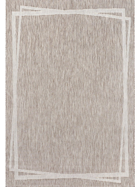 Beauty Home Riviera Χαλί Ορθογώνιο Καλοκαιρινό Ψάθινο 166x230cm Art 9776 Μπεζ