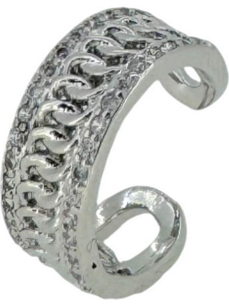 RO Accessories Γυναικείο Σκουλαρίκι Cuff Ασημί EC204