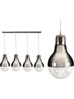Gift Decor 22521 Κρεμαστό Φωτιστικό Οροφής Ράγα Πολύφωτο 90x13x105cm 00087217