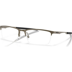 Oakley OX3141 02 Ανδρικός Σκελετός Γυαλιών Οράσεως Μεταλλικός Ασημί