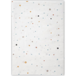 Lorelli Βρεφικό Σεντόνι Κούνιας Βαμβακερό 100x150 Happy Friends Blue