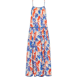Funky Buddha Midi Καλοκαιρινό Καθημερινό Φόρεμα Μεταξωτό Εκρού FBL013-116-13